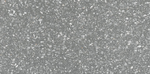 Elite Precious Black Anti-Slip Terrazzo Look Porcelain Tiles 12x24