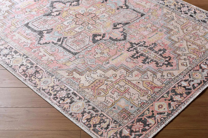 Nadia Dust Pink Area Rug - Clearance by Boutique Rugs