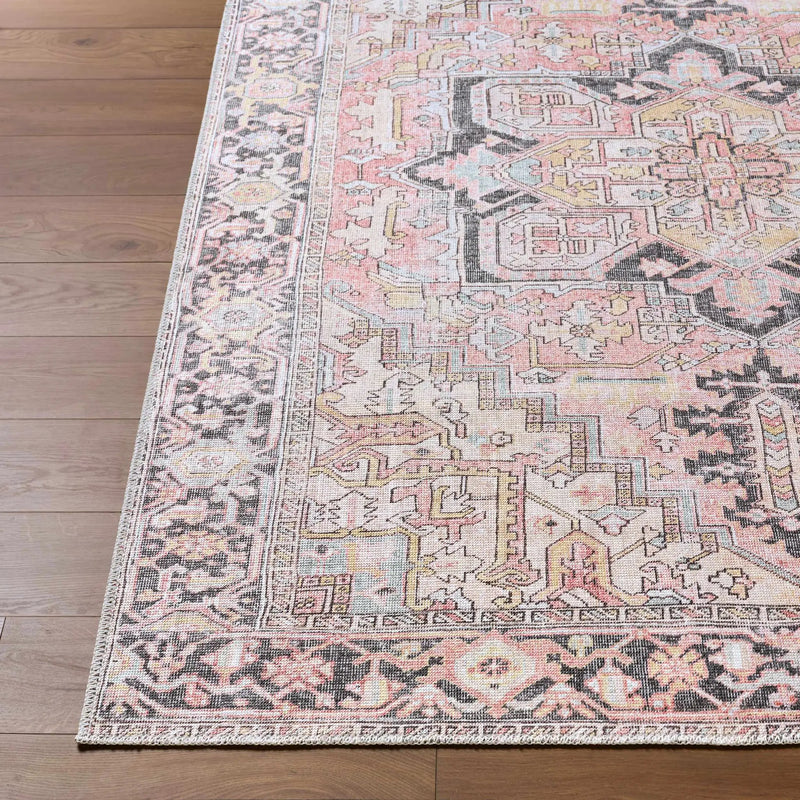 Nadia Dust Pink Area Rug - Clearance by Boutique Rugs