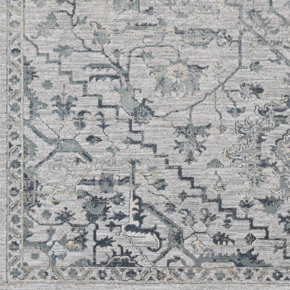 Embsay Teal Boutique Rug, sample swatch