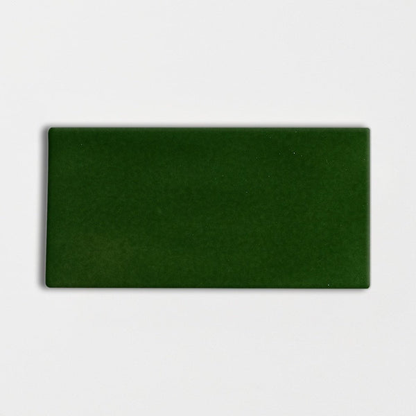 Forest Glossy Subway Ceramic Tiles 3x6