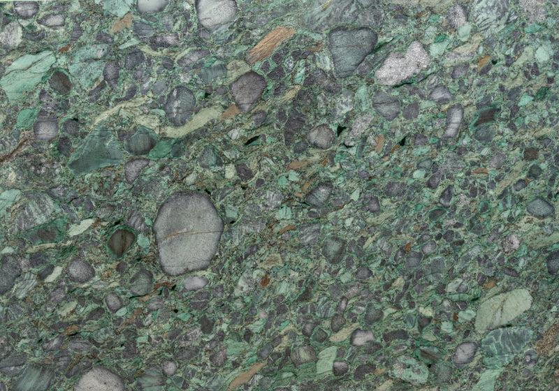 Emerald Green Polished Quartzite Slab Random