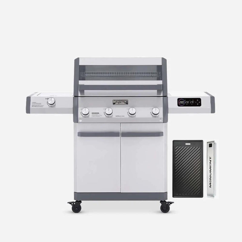 Eminence 405 | Chic Clearview® Smart Stainless Gas Grill by Monument Grills