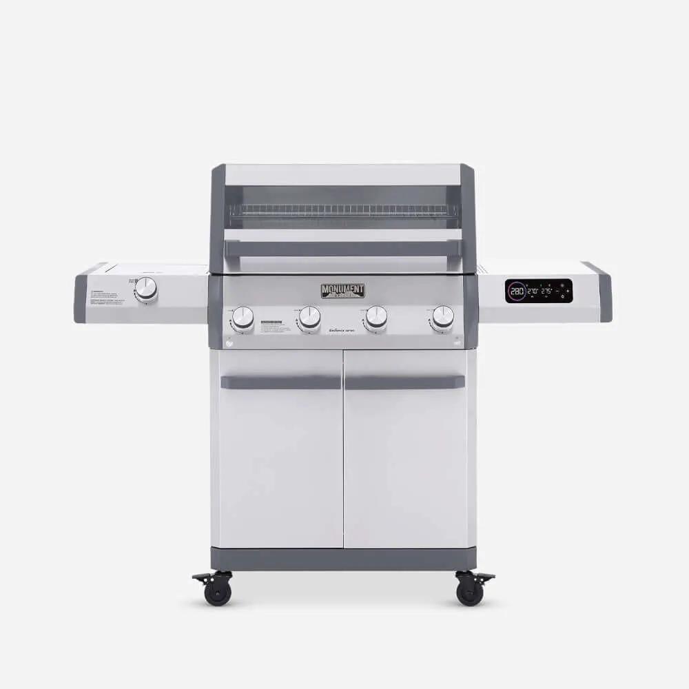 Eminence 405 | Chic Clearview® Smart Stainless Gas Grill by Monument Grills