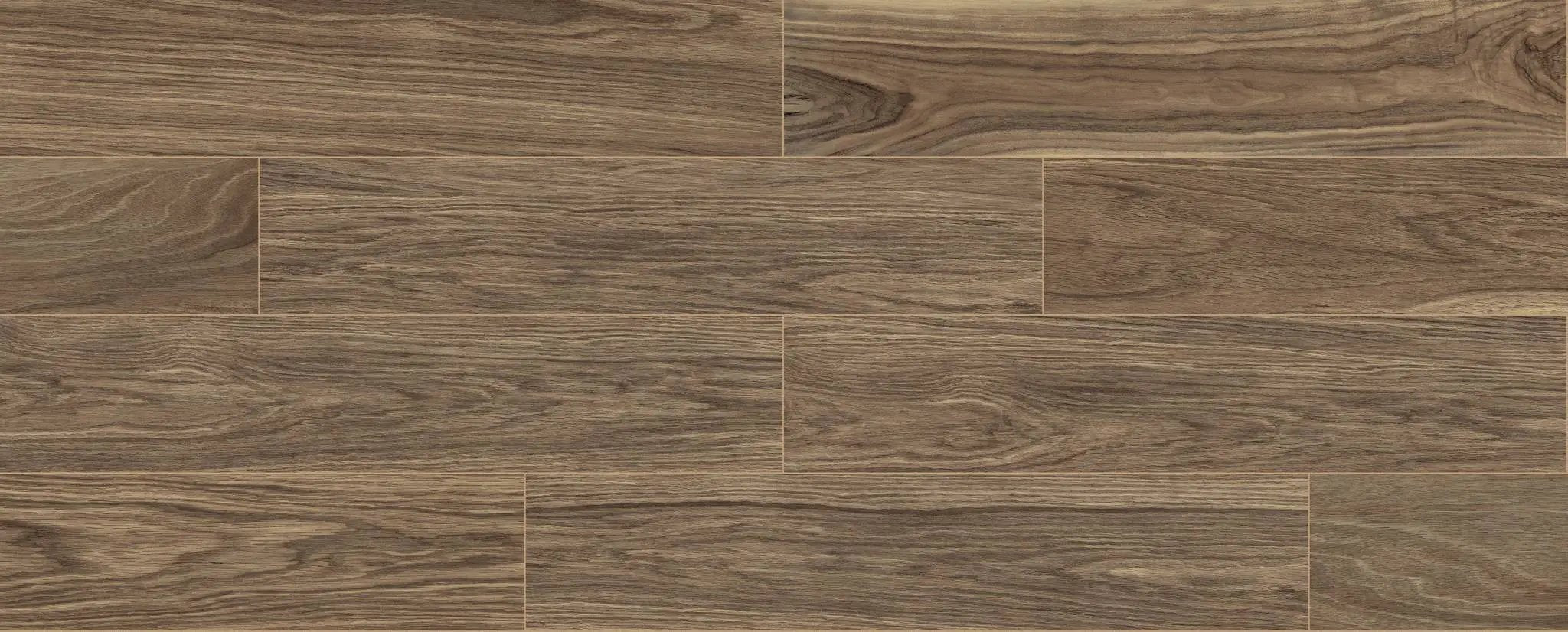 Emotion Happy Walnut Wood Look Porcelain Tiles 8x40 by landmarkceramics