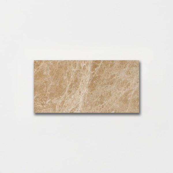 Emperador Light Polished Marble Tiles 2 3/4x5 1/2