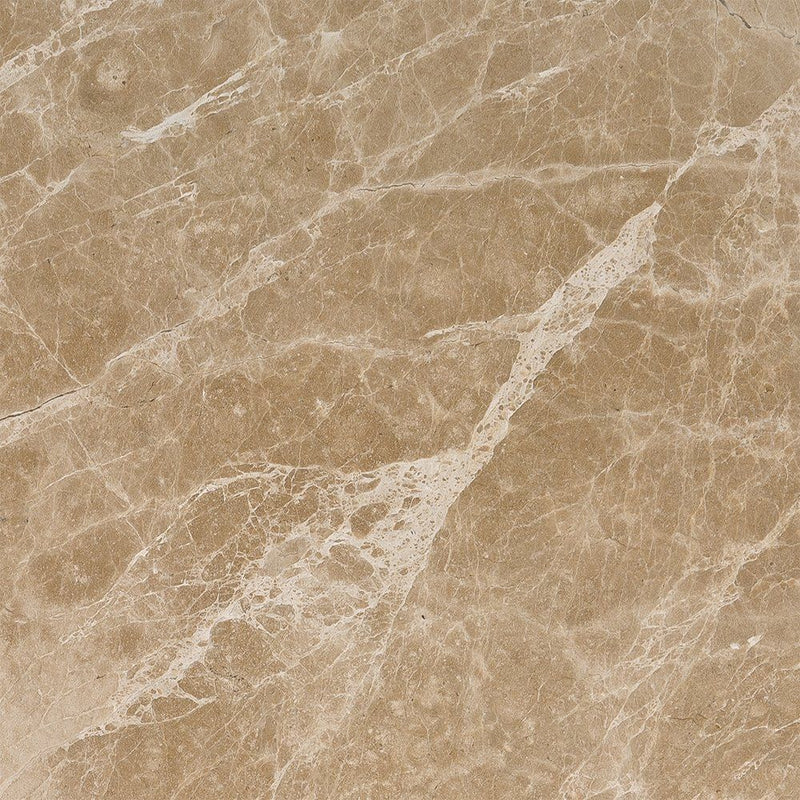Emperador Light Polished Marble Tiles 5 1/2x5 1/2 Marble Polished 6x6 Tiles