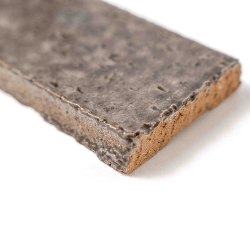 Empire Grey Rustic Terracotta Tiles 2 5/8x8 3/8 Terracotta Rustic 2 5/8x8 3/8 Tiles — 4