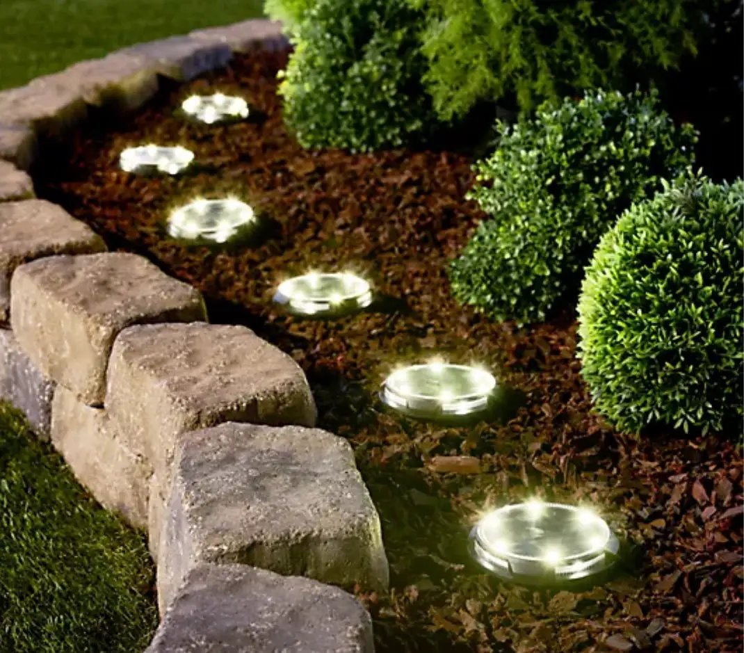 Energizer 10-pc Solar Disc Lights Multi-Direction 20 Lumen by Outdoor Solar Outlet