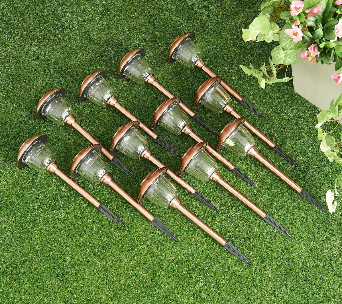Energizer 12 Pack Solar Pathway Light Set 15-Lumen by Outdoor Solar Outlet