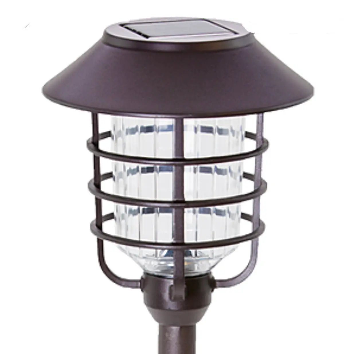 Energizer (SmartYard) 8-Pack Solar Pathway Lights – 10 Lumen Warm White LED, Aluminum & Glass, Dusk-to-Dawn Outdoor Landscape Lights by Outdoor Solar Outlet