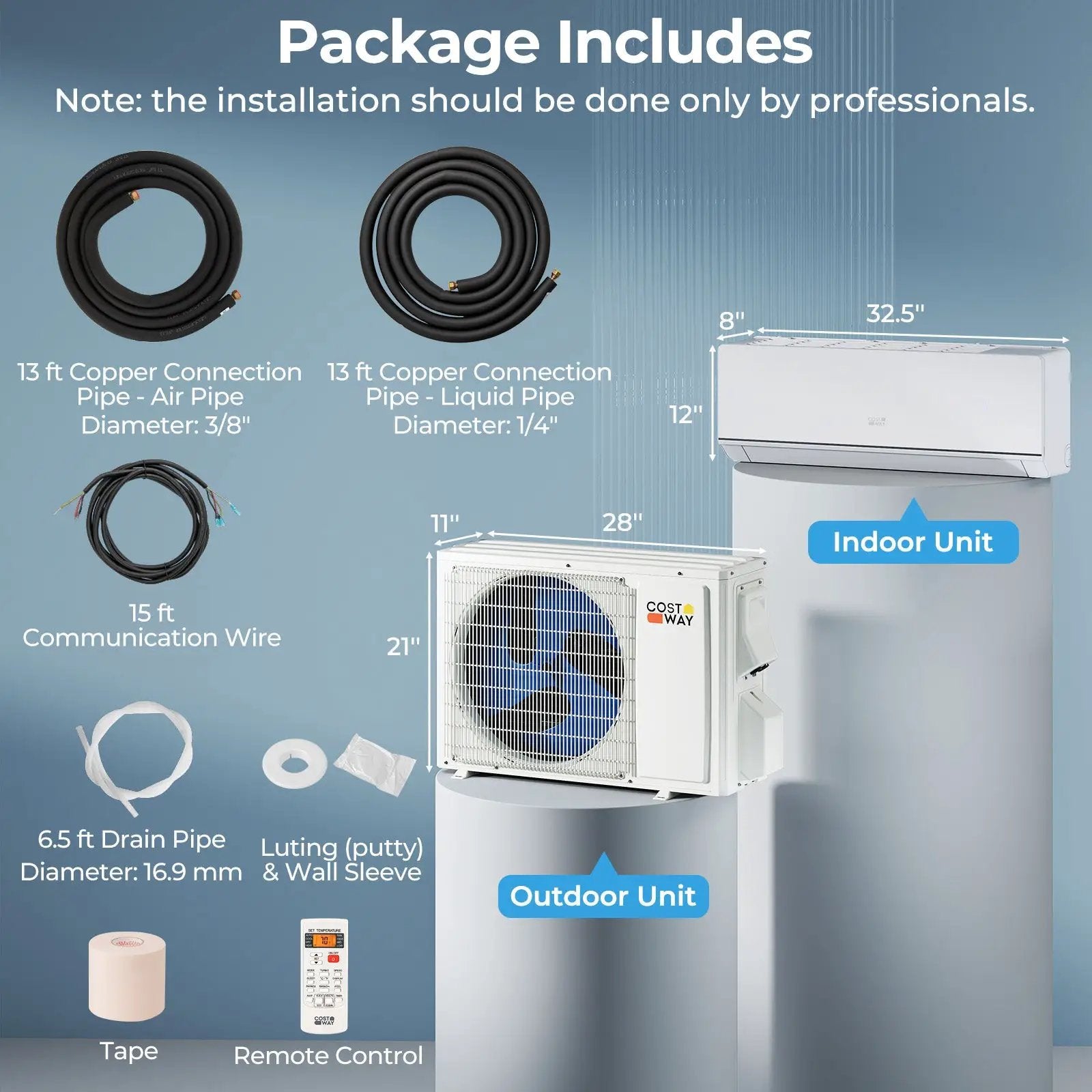 SEERXtreme Series ENERGY STAR Certified 12000 BTU 24 SEER2 208-230V Mini Split Heat Pump Heating at -15¬∞F by DirectDeals