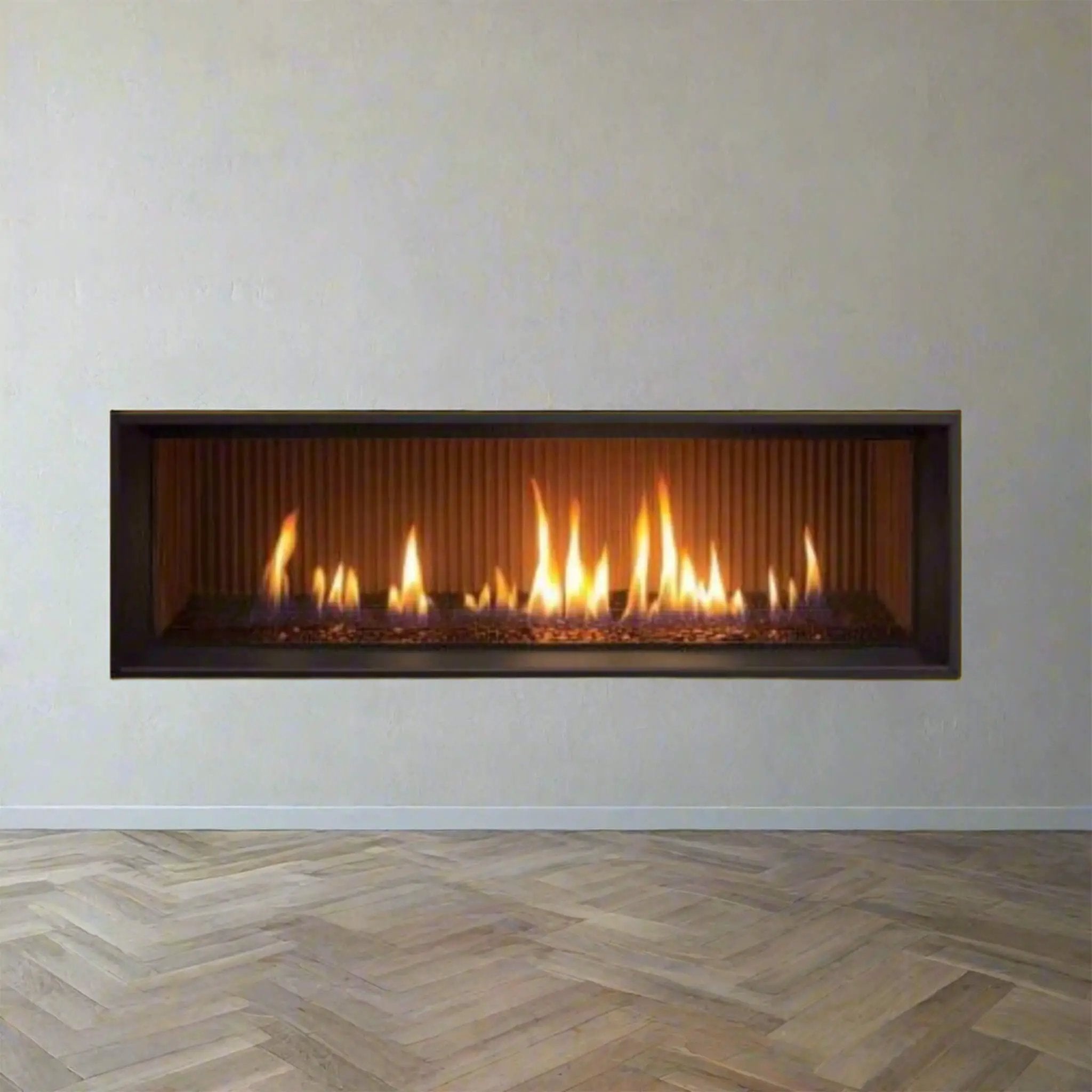Enviro Linear Nova Direct Vent Natural Gas Fireplace With Burner Tray, Vermiculite, Steel Liner & LP Conversion Kit [C44-2] (SAK45387) by SAKSBY WHOLESALE