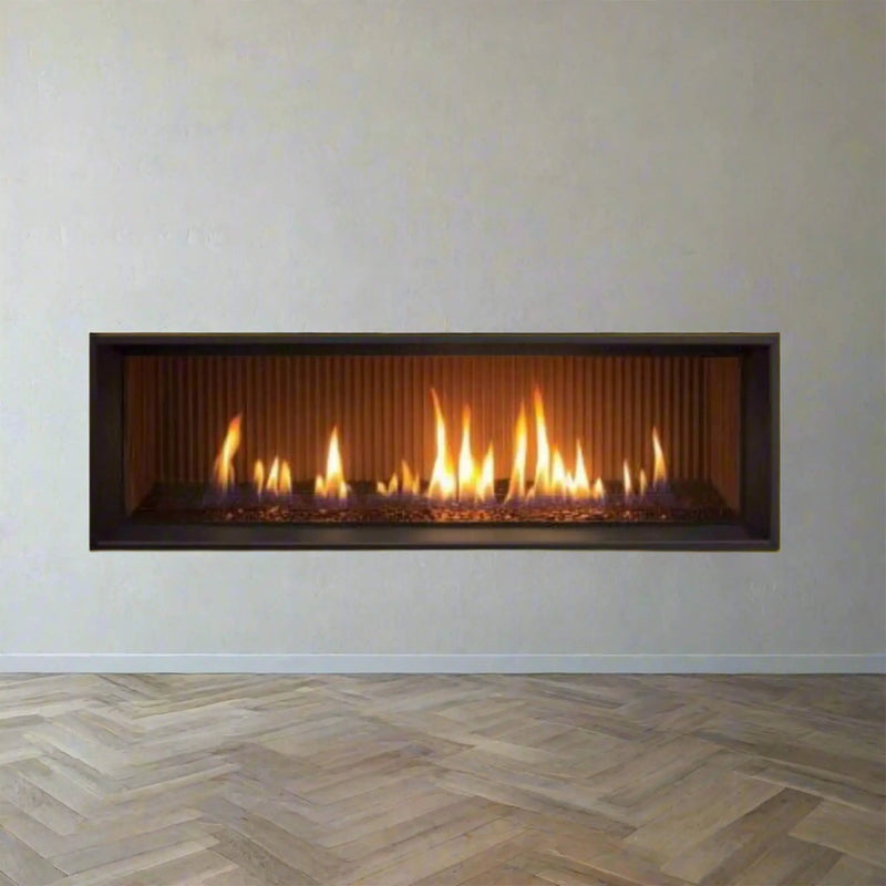 Enviro Linear Nova Direct Vent Natural Gas Fireplace With Burner Tray, Vermiculite, Steel Liner & LP Conversion Kit [C44-2] (SAK45387) by SAKSBY WHOLESALE
