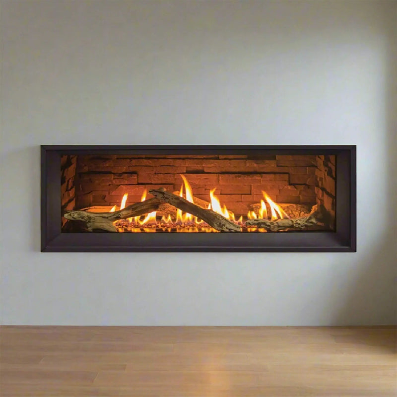 Enviro Linear Nova Direct Vent Natural Gas Fireplace With Burner Tray, Vermiculite, Steel Liner & LP Conversion Kit [C34-2] (SAK50281) by SAKSBY WHOLESALE