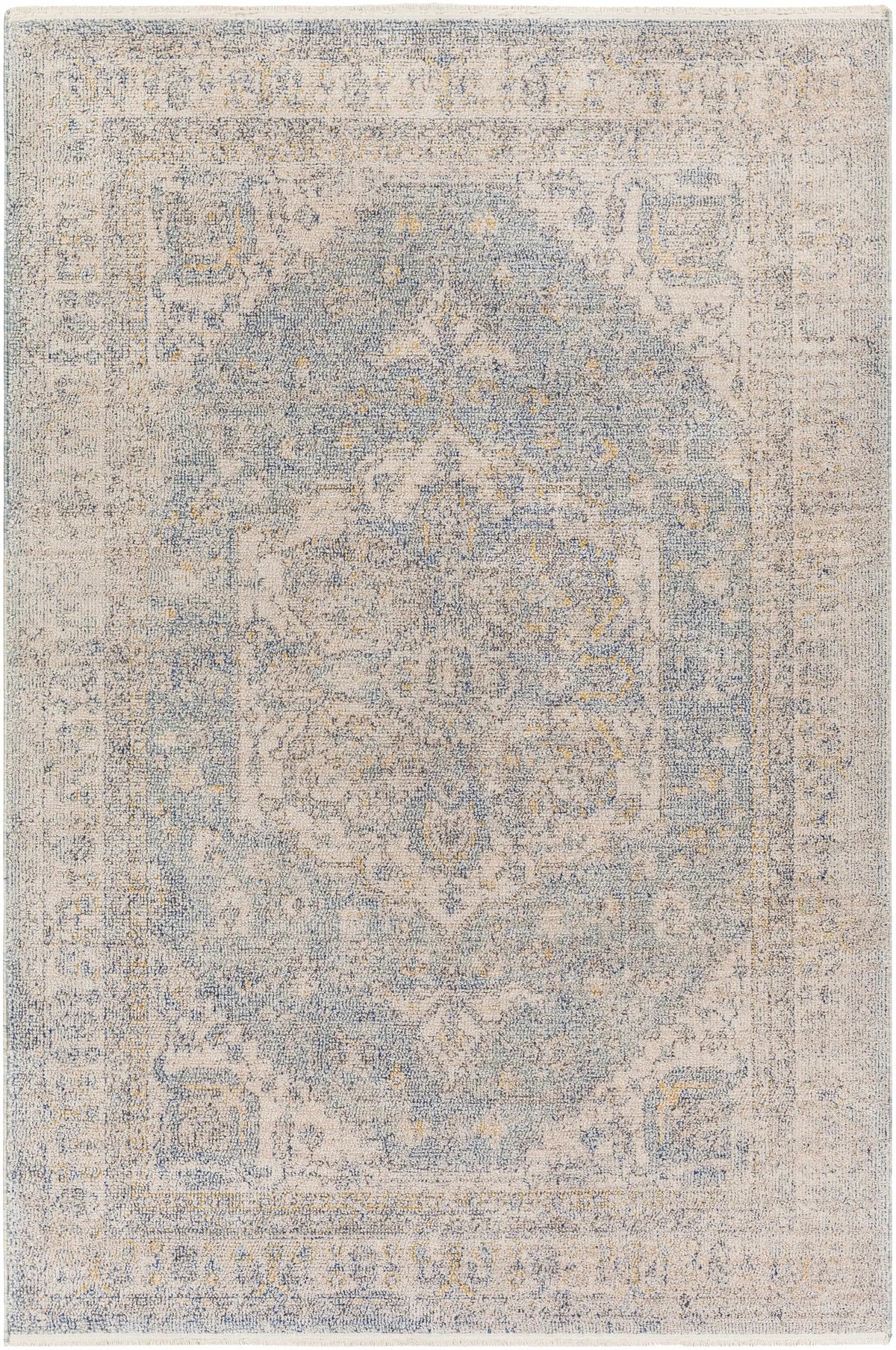 Tusa Blue Area Rug - Clearance