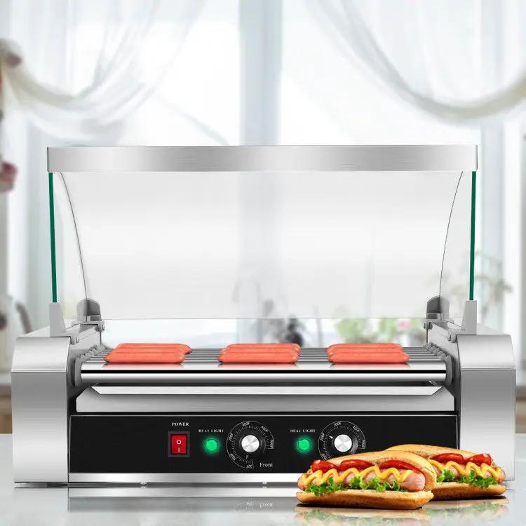 18 Hot Dog 7-Roller Commercial Cooker by DirectDeals