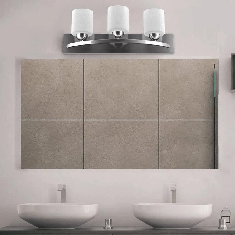 Glass Wall Sconce for 3 Bulbs by DirectDeals