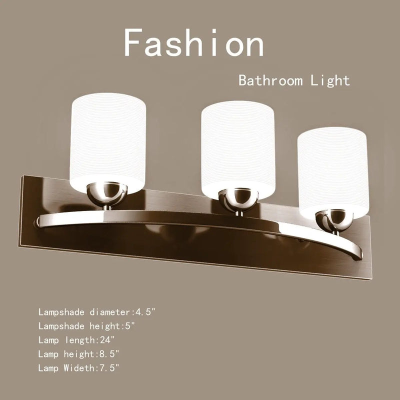 Glass Wall Sconce for 3 Bulbs by DirectDeals