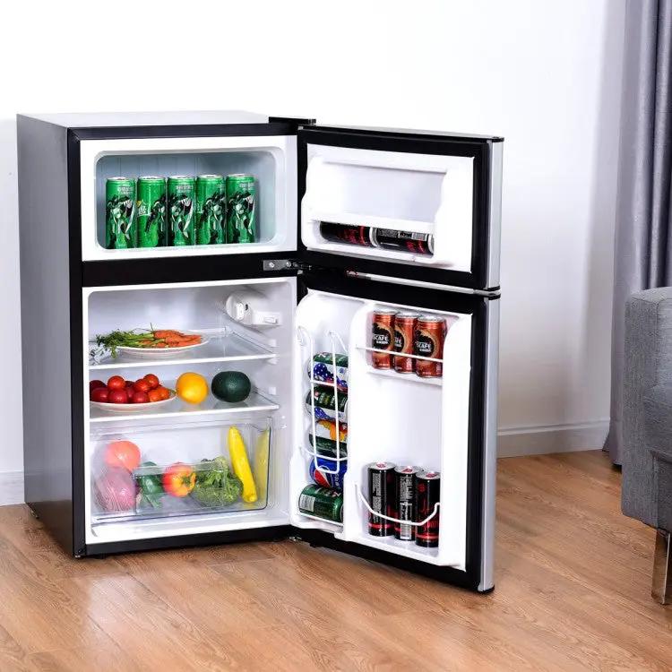 3.2 cu ft. Compact Stainless Steel Refrigerator by DirectDeals