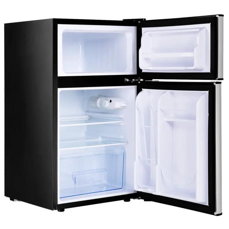 3.2 cu ft. Compact Stainless Steel Refrigerator by DirectDeals