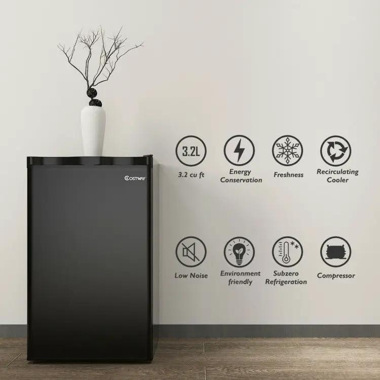 3.2 cu. ft. Mini Dorm Compact Refrigerator by DirectDeals