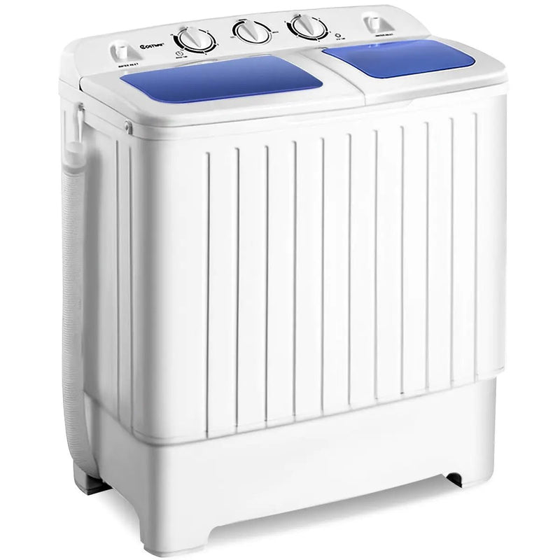 20 lbs Compact Twin Tub Washing Machine for Home Use by DirectDeals