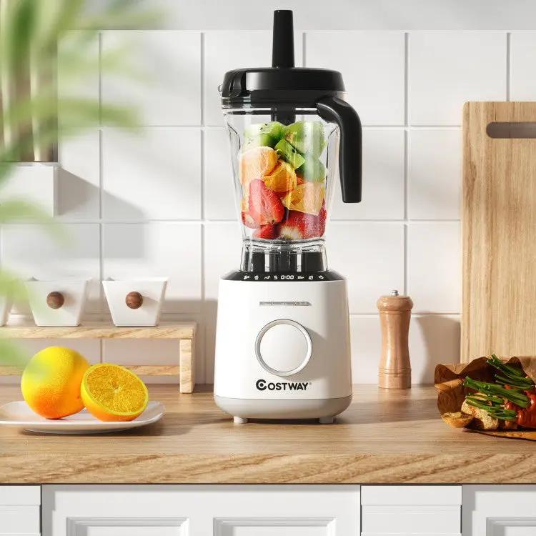 1500W Countertop Blender with 10 Speeds & 6 Preset Programs by DirectDeals