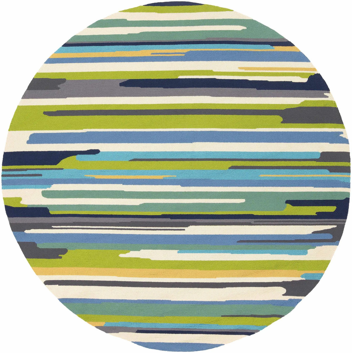 Ephrata Colorful Blue Outdoor Rug - Clearance, photo 9 of 10