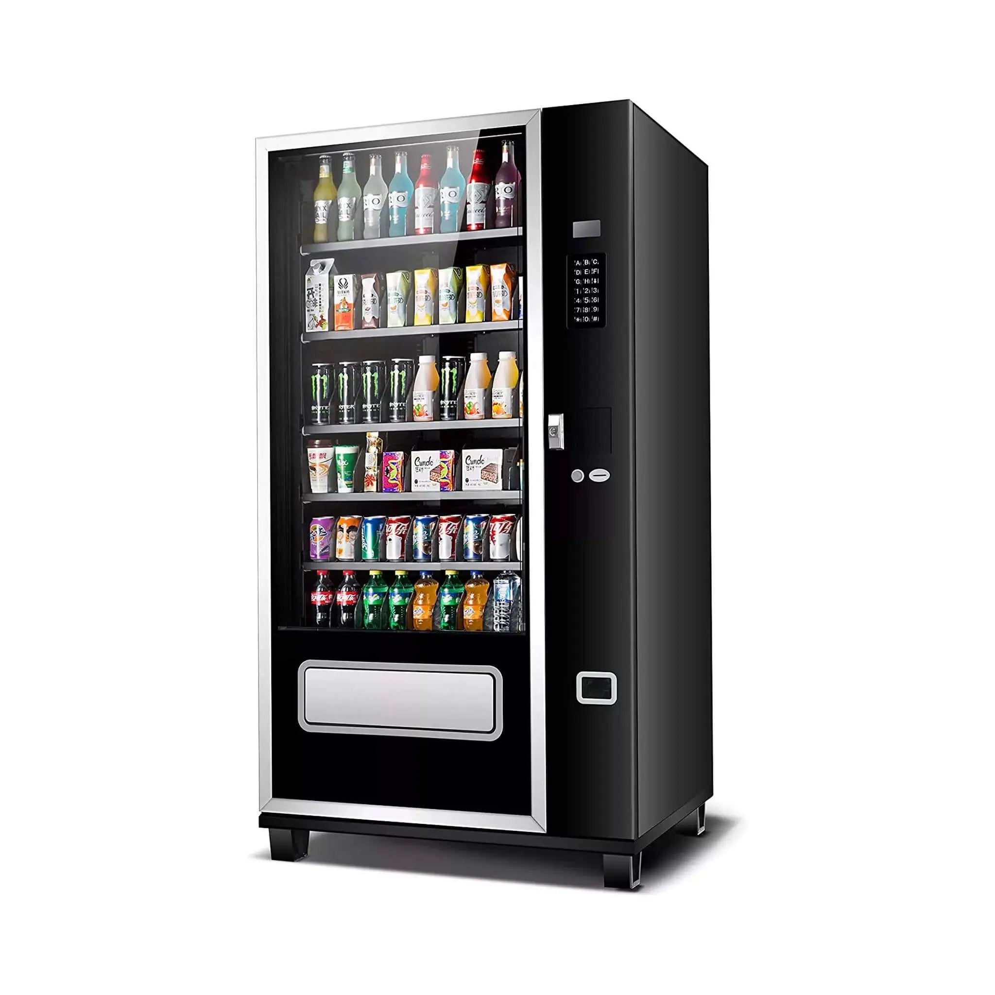 Epx Large 6FT Snacks And Drinks Combo Vending Machine With Dual Zone Refrigeration And Bill Acceptor [EP-G654] (SAK47539) by SAKSBY WHOLESALE