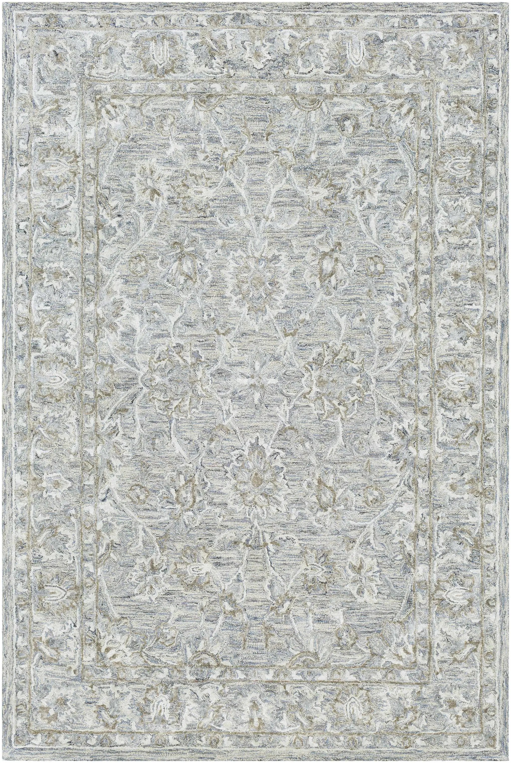 Eriline Wool & Faux Silk Rug by Boutique Rugs