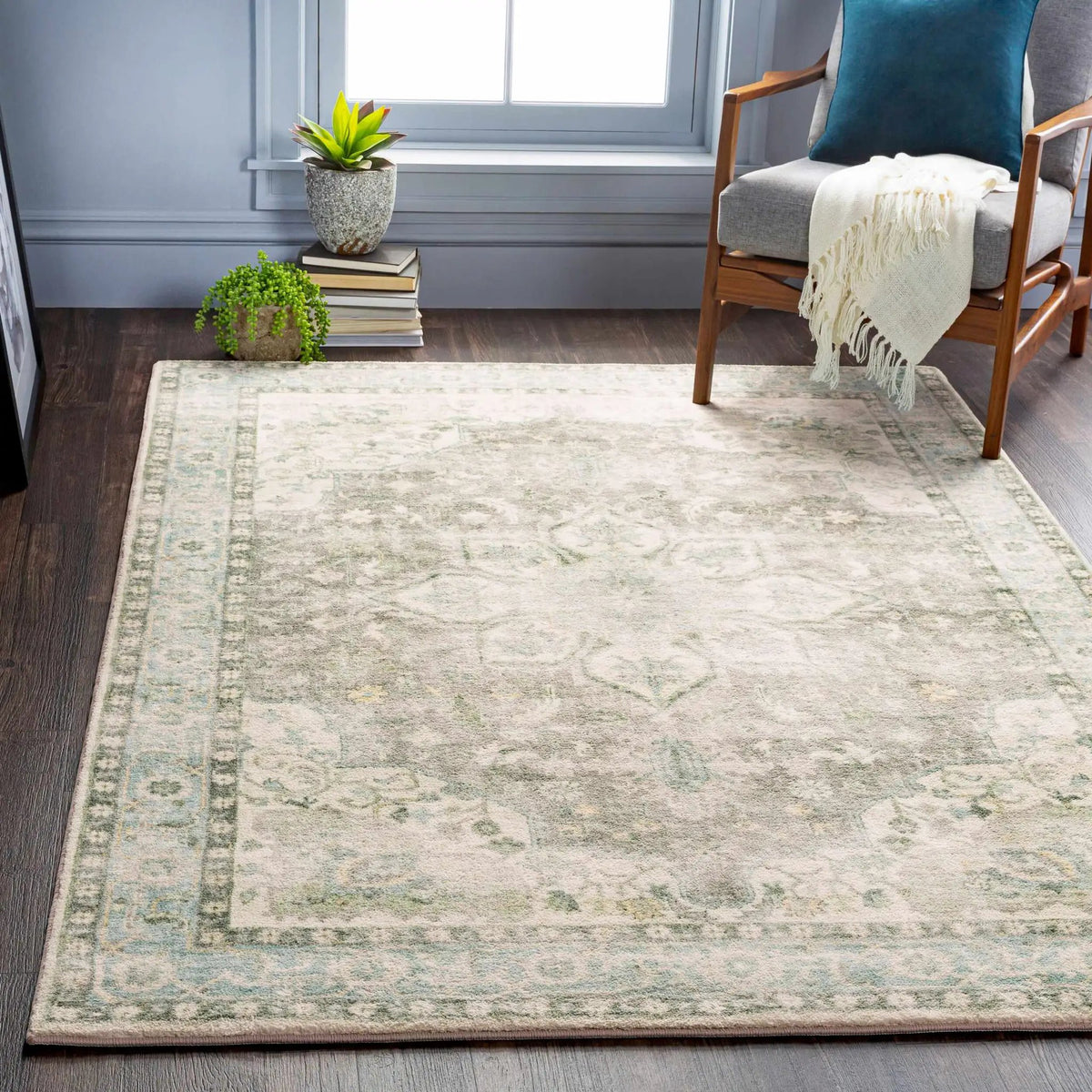 Harrisdale Area Rug, installed in a room 3