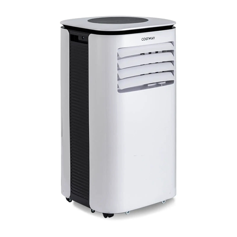 9000 BTU 3 in 1 Portable Air Conditioner with Fan and Dehumidifier-White by DirectDeals