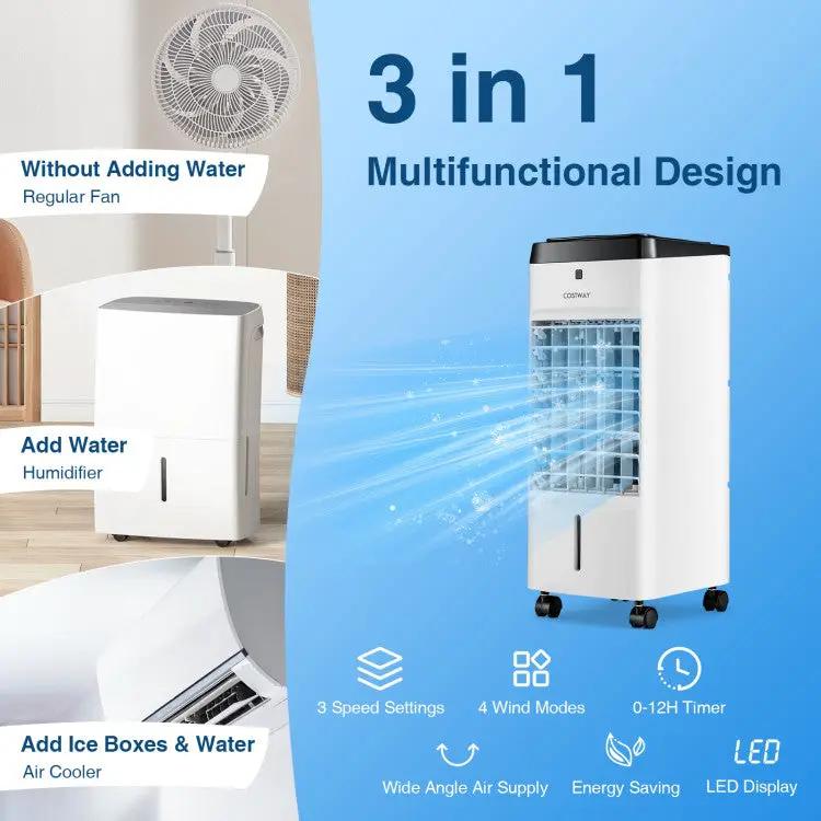 Portable 3-in-1 Air Cooler by DirectDeals