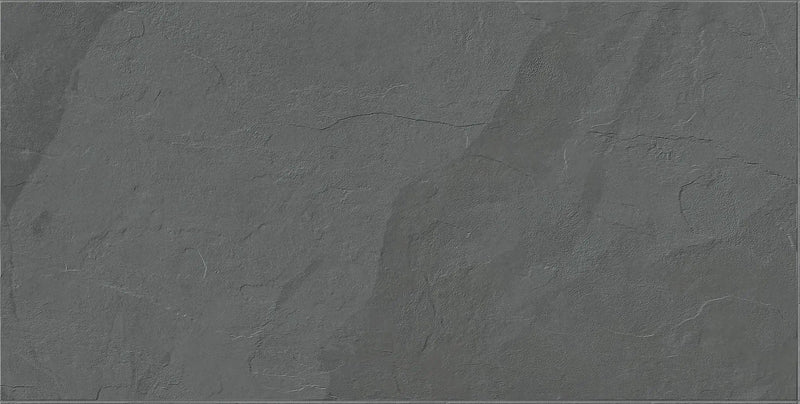 Essence Montauk Dark Slate Look Porcelain Tiles 12x24 by landmarkceramics