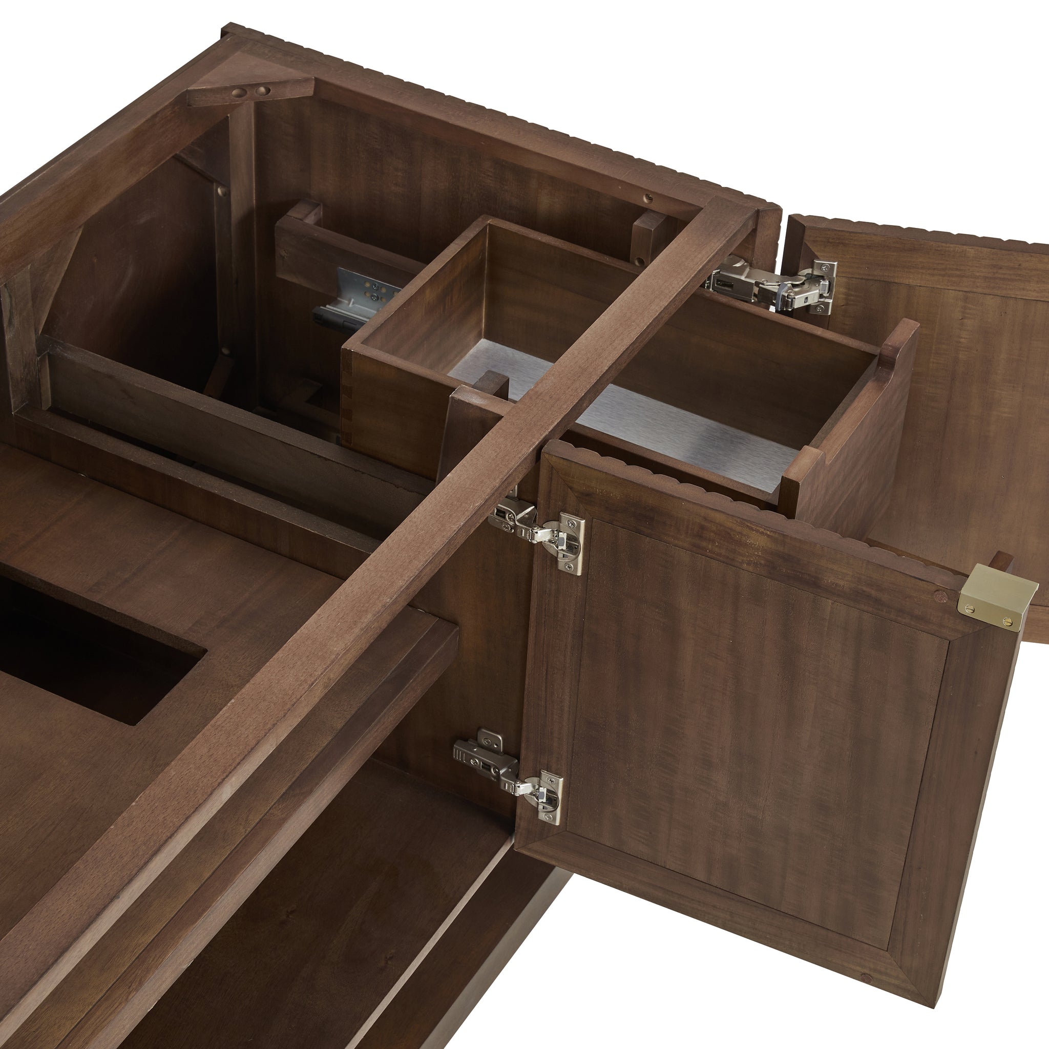 James Martin Marcello 48" Floating Single Bathroom Vanity, Chestnut, view 24