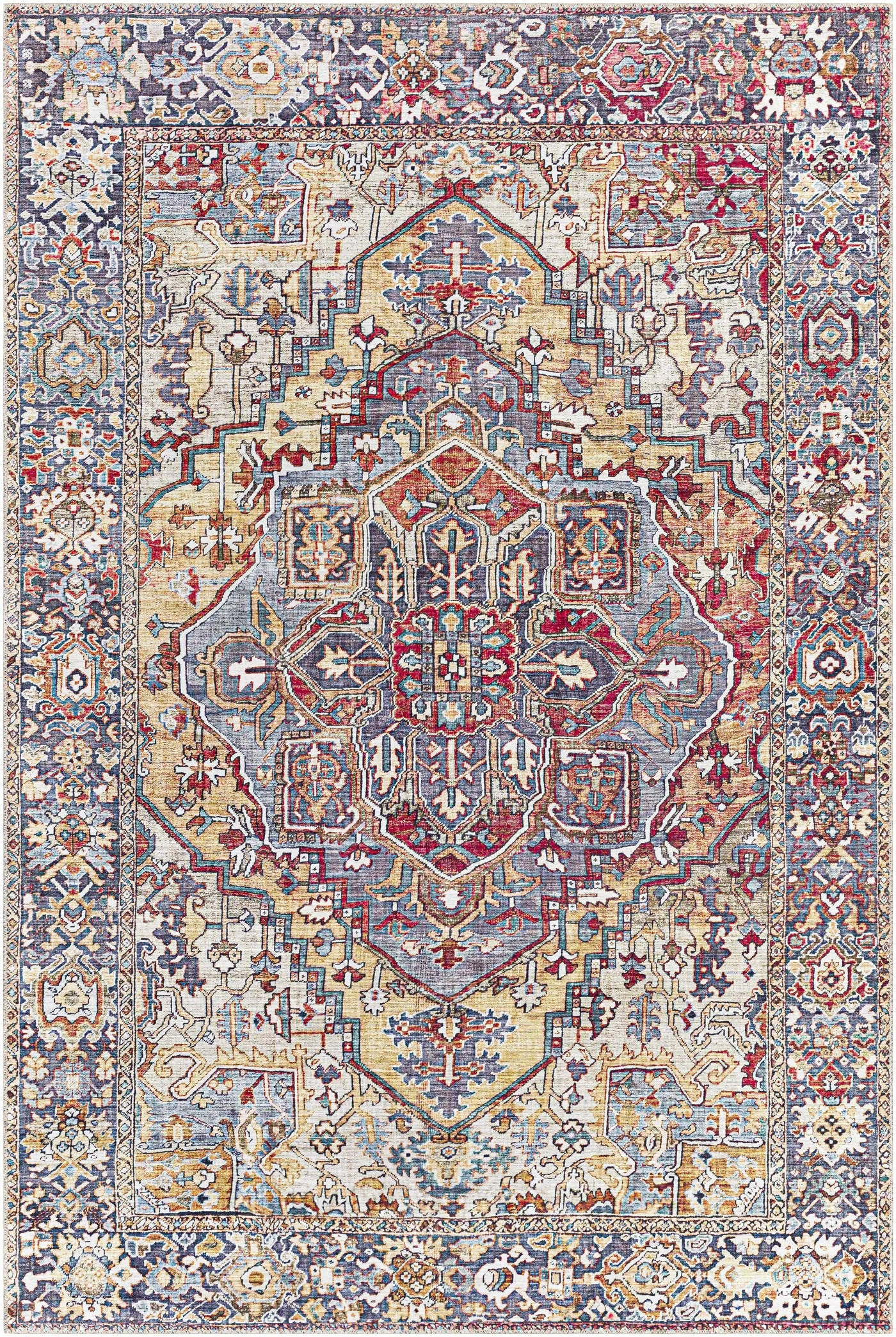 Neyland Iris Area Rug 2358 by Boutique Rugs