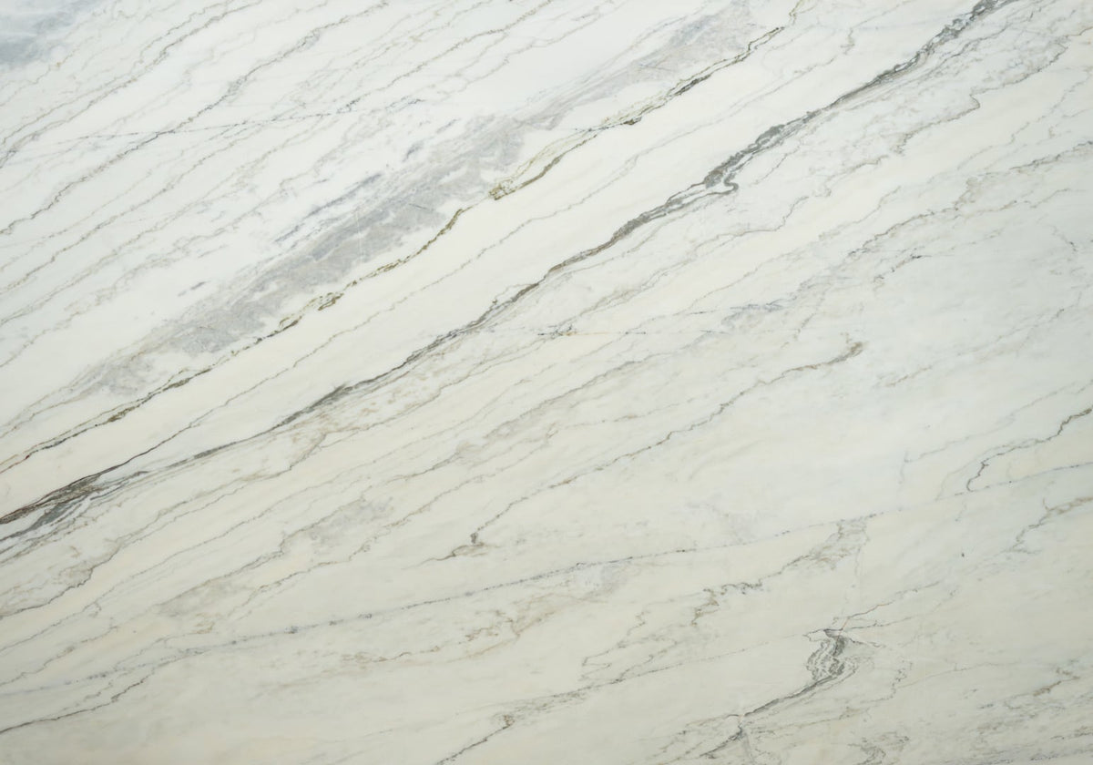 Estremoz White Honed Marble Slab Random