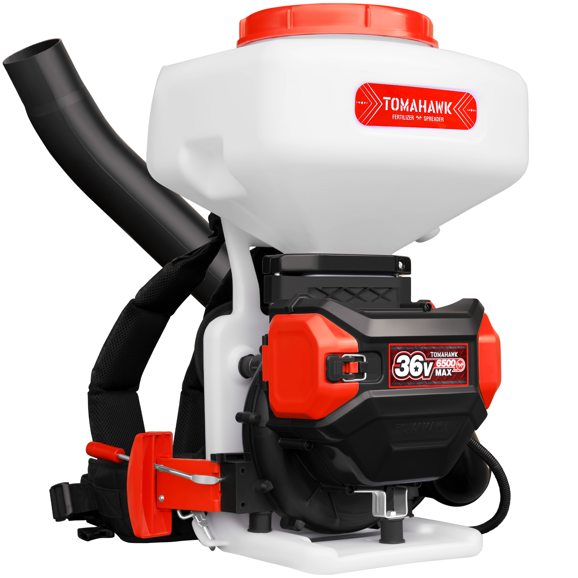5 Gal Battery-Powered Fertilizer Spreader Broadcast Lawn Seed Ice Melt Salt by Tomahawk Power