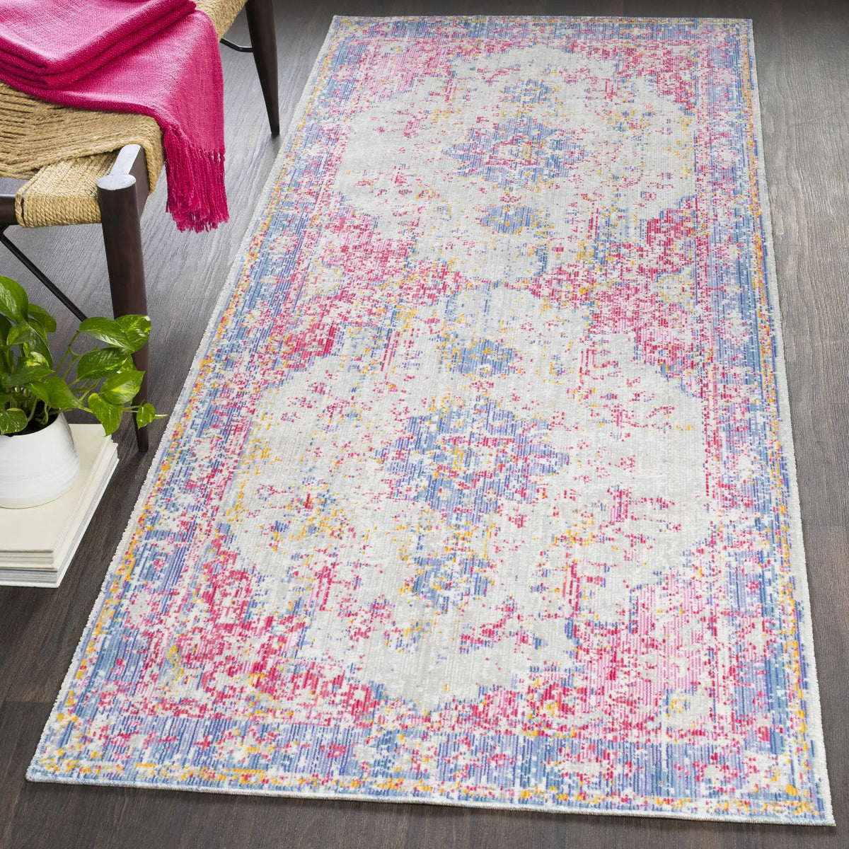 Eufaula Area Rug, installed in a room 2