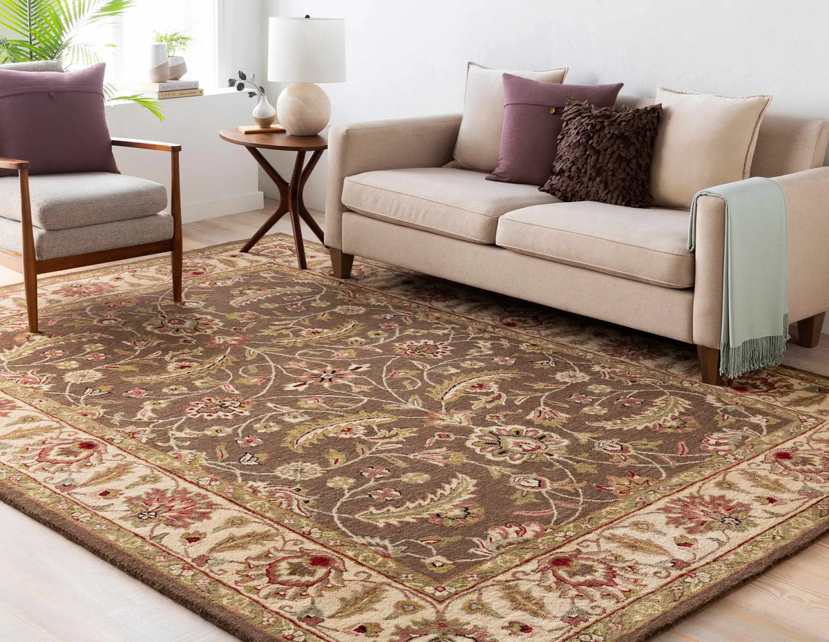Eupora Wool Rug, installed in a room 2