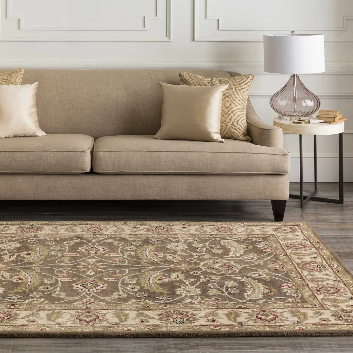 Eupora Wool Rug, installed in a room 3