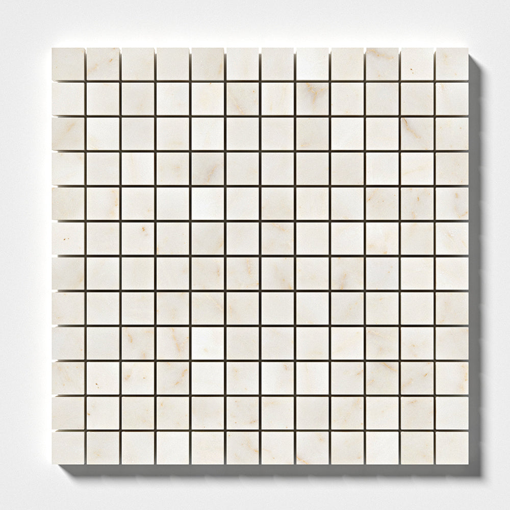 European Sugar Polished 1x1 Marble Mosaics 12x12 Marble Polished 12x12 Mosaics