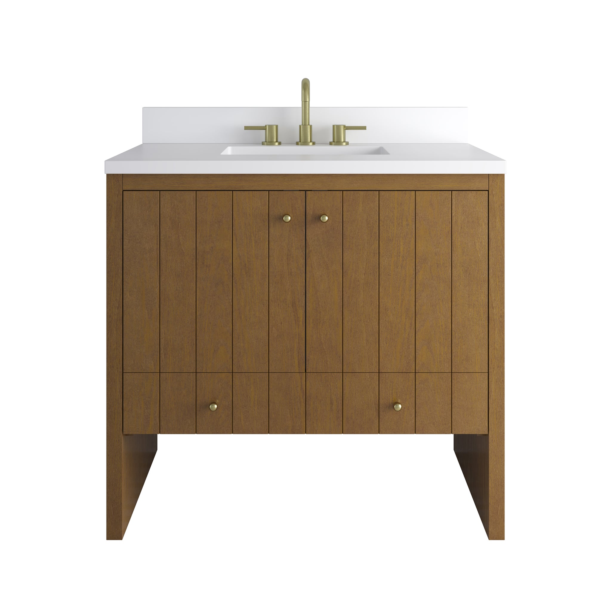 James Martin Hudson 36" Single Bathroom Vanity, Honey Oak, view 31