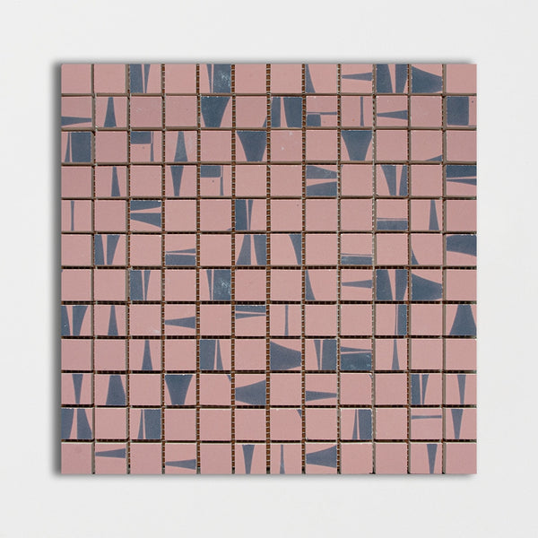 Eventide Glossy 1x1 Ceramic Mosaics 12x12