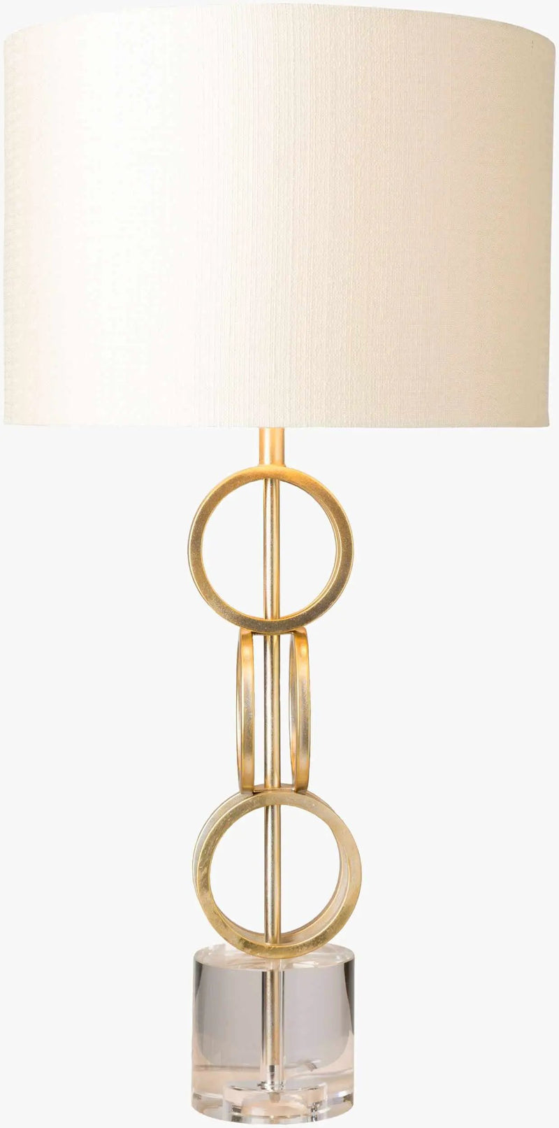 Zell Gold Crystal Table Lamp - Clearance by Boutique Rugs