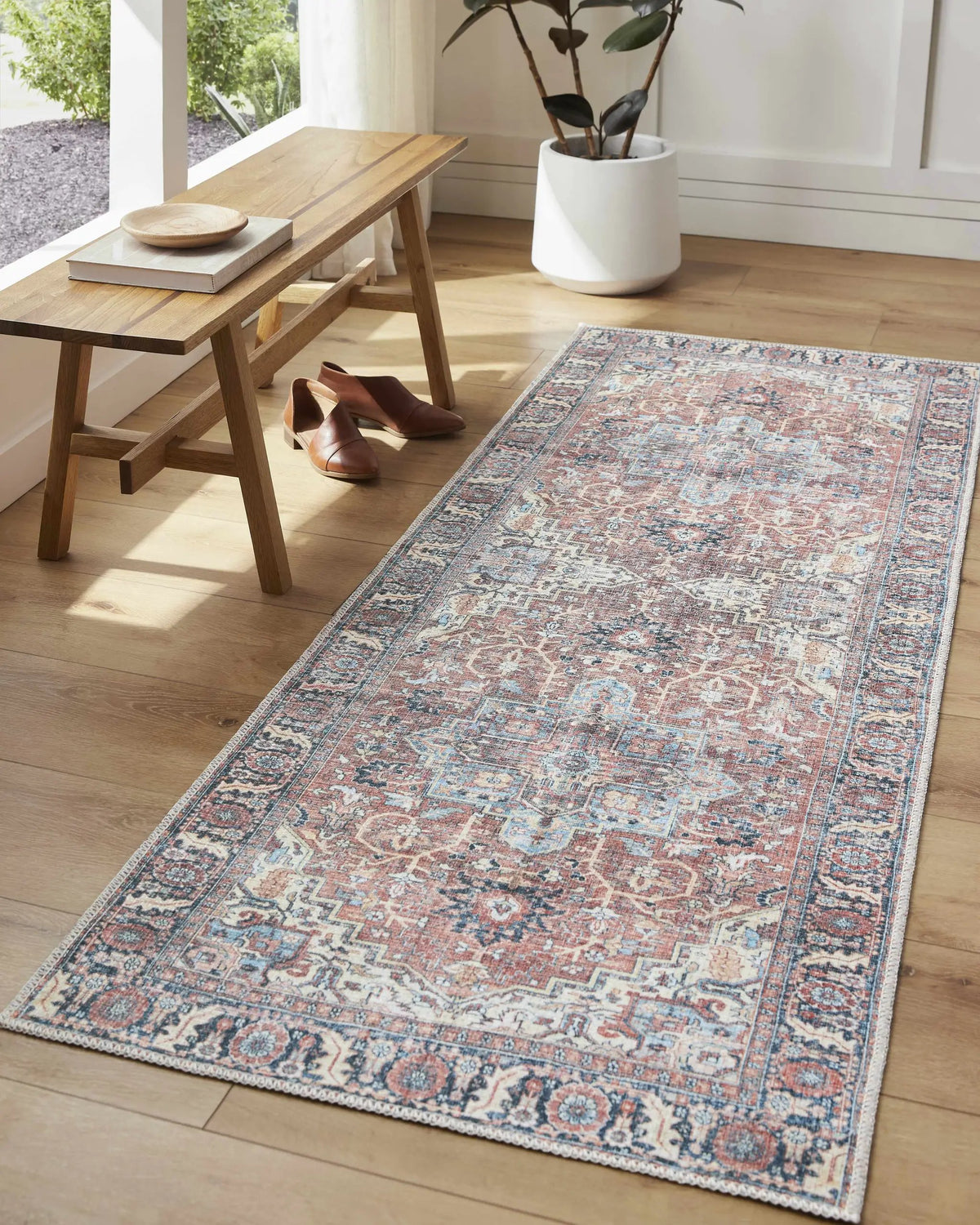 Evony Washable Area Rug - Clearance, installed in a room 2