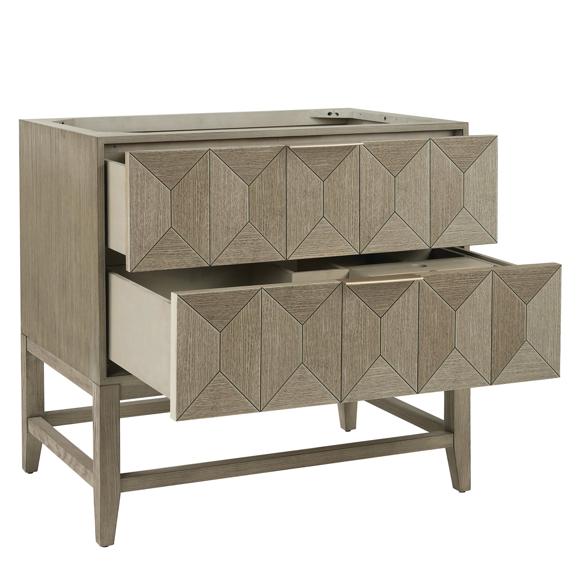 James Martin Emmeline 36" Single Bathroom Vanity, Pebble Oak, view 15