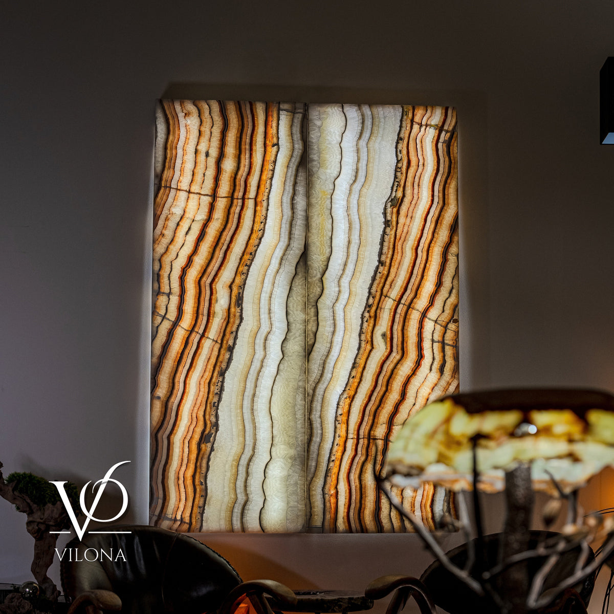 Exotic Sahara Onyx Wall Panels (Set #6), photo 9 of 12