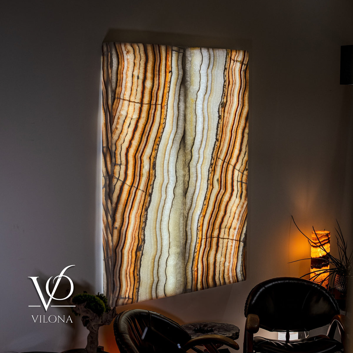 Exotic Sahara Onyx Wall Panels (Set #6), photo 2 of 12